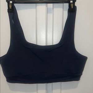 Vuori AllTheForm Dark Gray Sports Bra